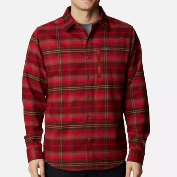 Columbia    Men's Outdoor Elements  Flannel. PLEASE READ THE DESCRIPTION. - Picture 1 of 9